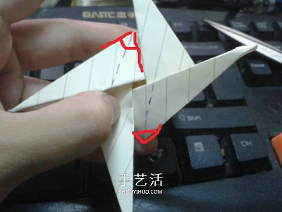 珠光海螺怎么折的教程 手工折纸海螺的步骤图(图31)