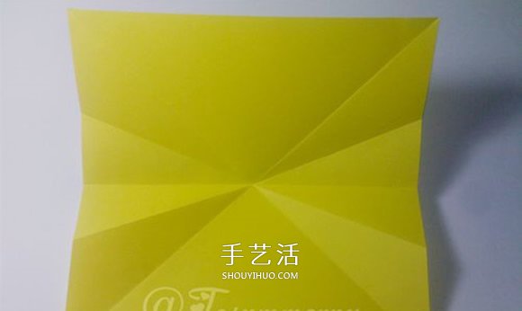 冬日里的暖阳！手工折纸立体太阳的折法图解(图5)