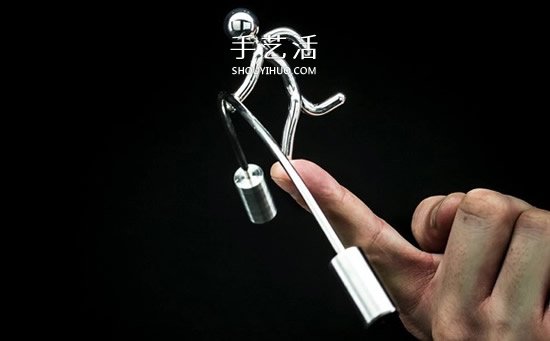 两端重量不同又如何！他亲手打造动态平衡摆件(图6)