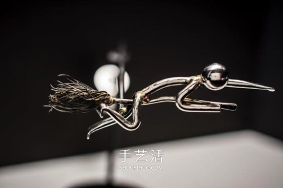 两端重量不同又如何！他亲手打造动态平衡摆件(图10)
