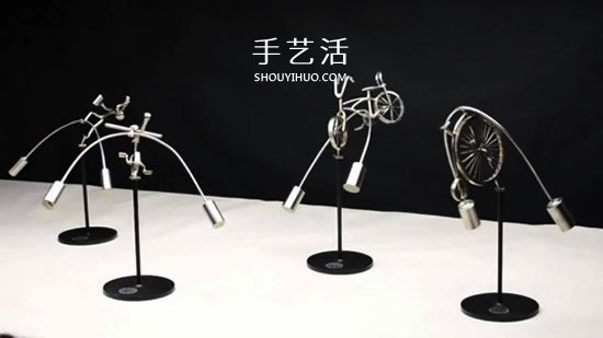 两端重量不同又如何！他亲手打造动态平衡摆件(图11)