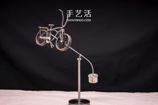 两端重量不同又如何！他亲手打造动态平衡摆件(图13)