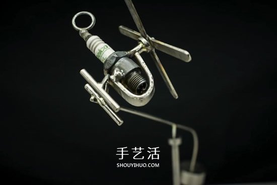 两端重量不同又如何！他亲手打造动态平衡摆件(图12)