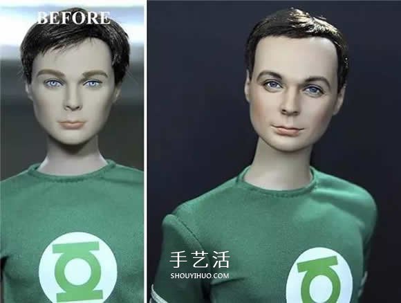 神奇的廉价玩偶化妆术 改造后跟真人无差！(图9)