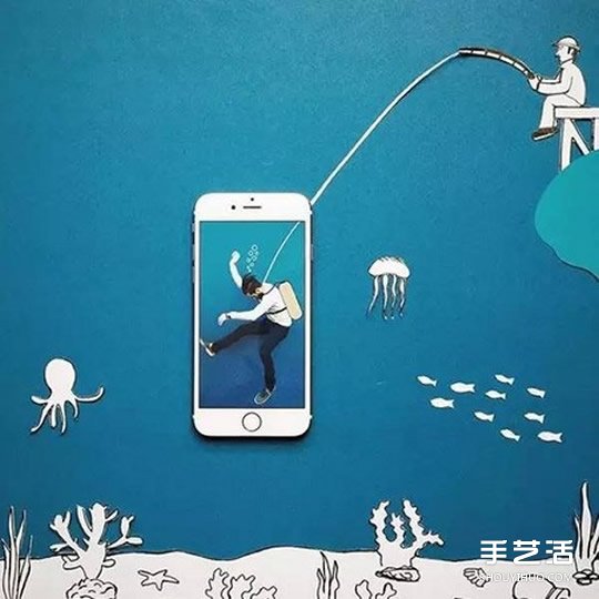 逃离烦闷生活：艺术家让手机变身可爱糖果盒(图2)