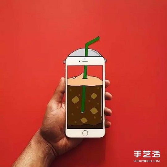 逃离烦闷生活：艺术家让手机变身可爱糖果盒(图4)