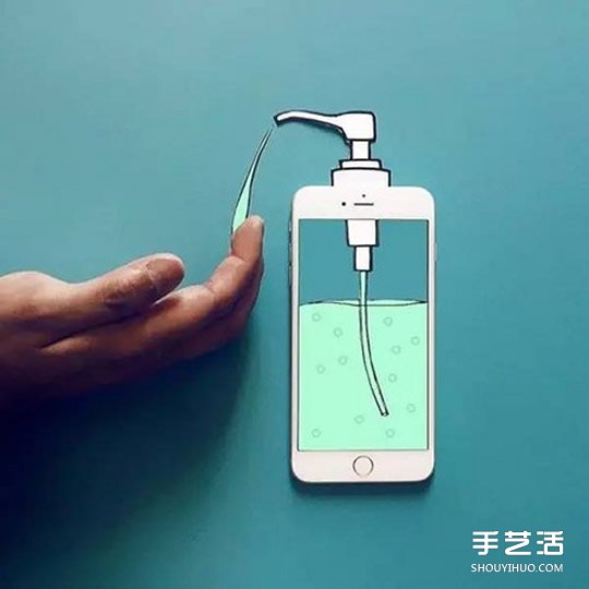 逃离烦闷生活：艺术家让手机变身可爱糖果盒(图7)
