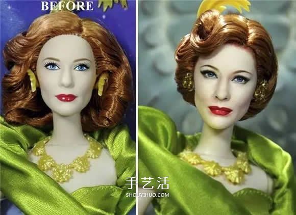 神奇的廉价玩偶化妆术 改造后跟真人无差！(图24)