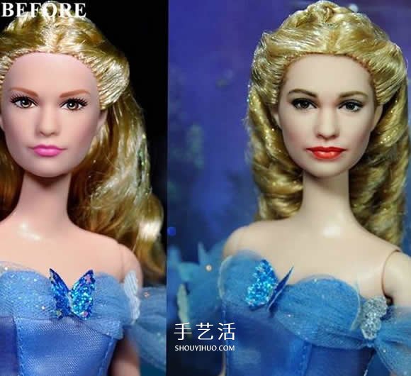 神奇的廉价玩偶化妆术 改造后跟真人无差！(图35)