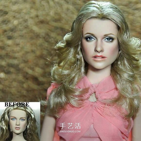 神奇的廉价玩偶化妆术 改造后跟真人无差！(图38)