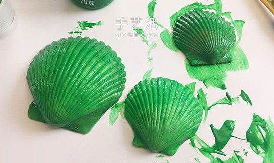 用贝壳做小乌龟的方法 幼儿手工制作小乌龟(图3)
