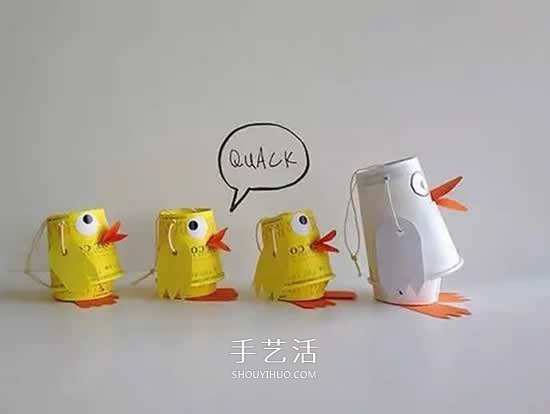 7个简单又可爱的幼儿园手工 让孩子变废为宝(图13)