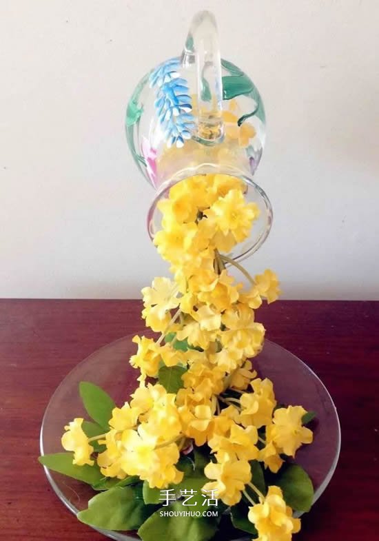 旧杯碟巧妙小改造 DIY制作精美的家居装饰摆件(图7)