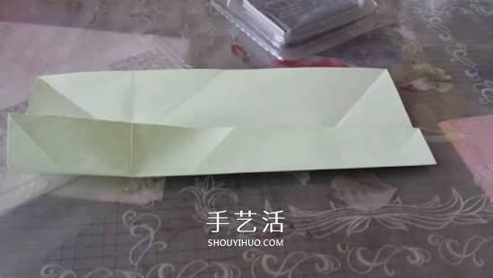 立体树苗的折法图解 折纸树苗的方法步骤图(图8)