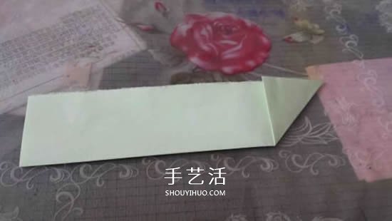 立体树苗的折法图解 折纸树苗的方法步骤图(图3)