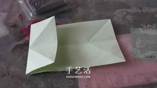 立体树苗的折法图解 折纸树苗的方法步骤图(图6)