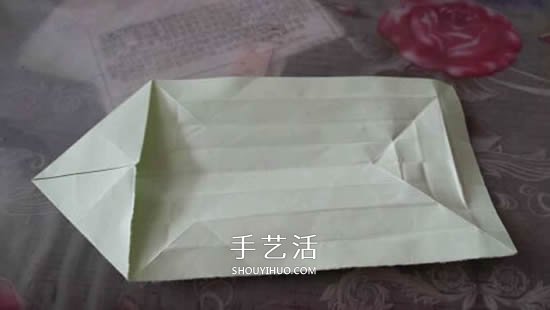 立体树苗的折法图解 折纸树苗的方法步骤图(图18)