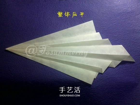 立体海螺的折法图解 详细折纸海螺的过程步骤(图20)