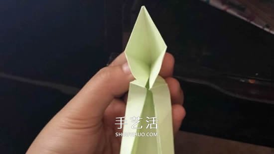 立体树苗的折法图解 折纸树苗的方法步骤图(图28)