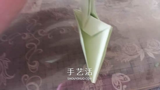 立体树苗的折法图解 折纸树苗的方法步骤图(图32)