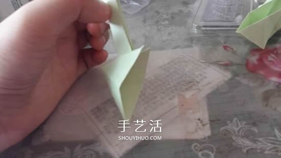 立体树苗的折法图解 折纸树苗的方法步骤图(图34)
