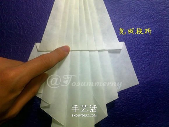 立体海螺的折法图解 详细折纸海螺的过程步骤(图23)