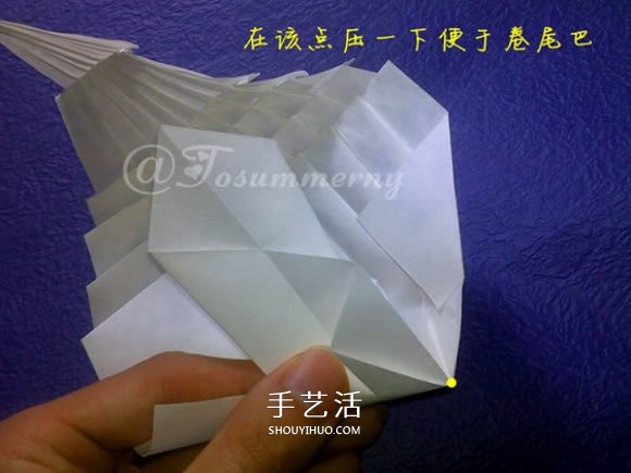 立体海螺的折法图解 详细折纸海螺的过程步骤(图42)