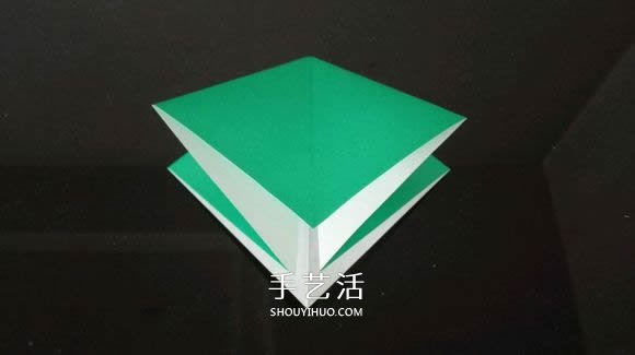 折纸热气球的方法过程 热气球的折法图解教程(图5)