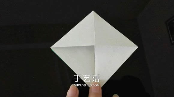折纸热气球的方法过程 热气球的折法图解教程(图6)