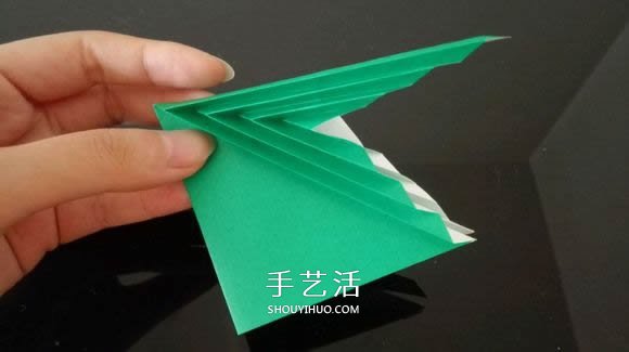折纸热气球的方法过程 热气球的折法图解教程(图12)