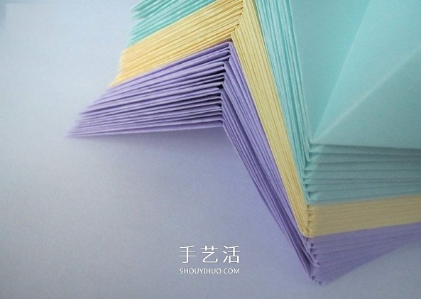 纸花球的叠法详细教程 手工折纸花球过程图(图29)