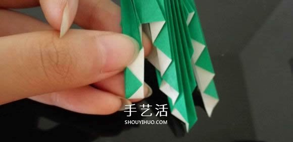 折纸热气球的方法过程 热气球的折法图解教程(图22)