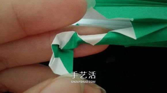折纸热气球的方法过程 热气球的折法图解教程(图28)