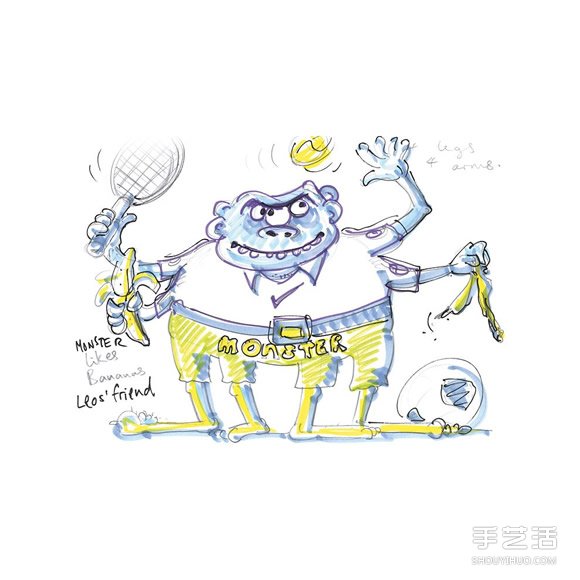 通过3D电脑模型将孩子们想像中的朋友做出来(图9)