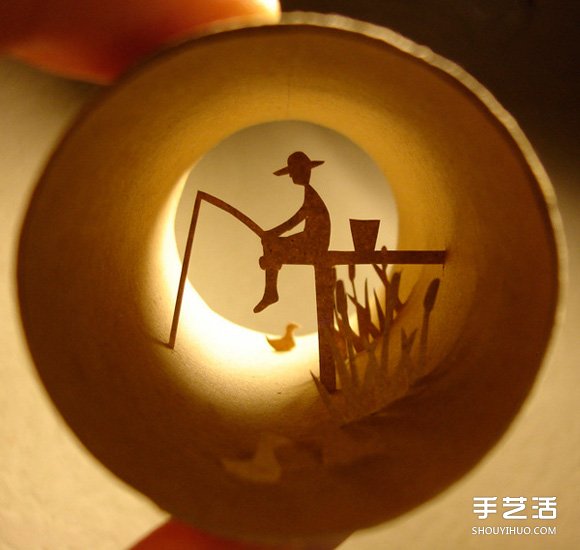 纸筒里的世界 卷纸筒变废为宝DIY迷你世界 - 双维造物网