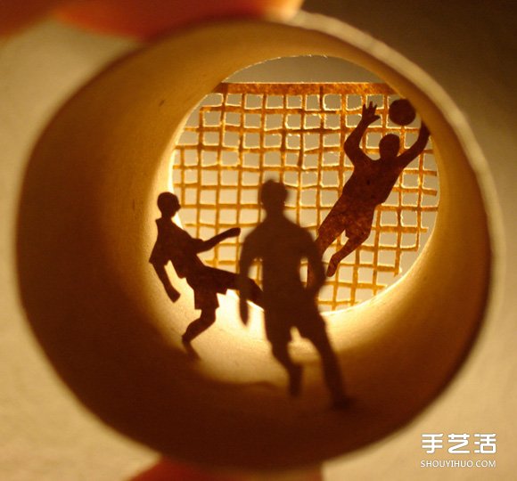 纸筒里的世界 卷纸筒变废为宝DIY迷你世界(图3)