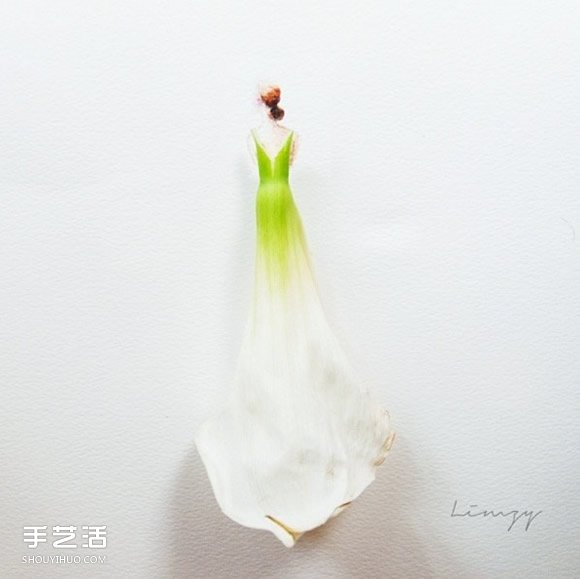 极雅艺术！用水彩让花朵变身礼物在纸上绽放(图11)