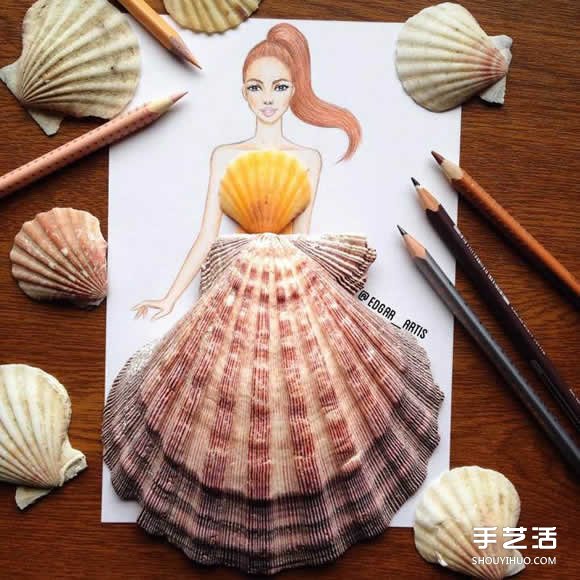 创意无极限 最天然华丽的日用品礼服DIY(图7)