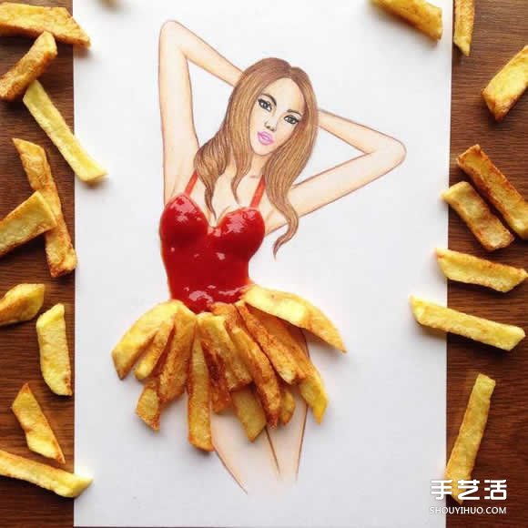创意无极限 最天然华丽的日用品礼服DIY(图8)