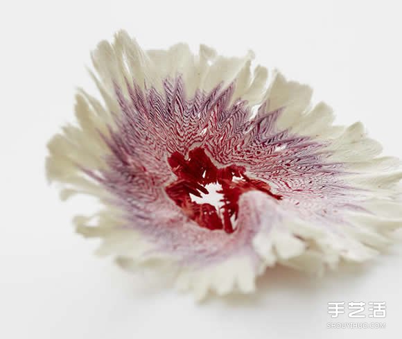 用削铅笔器DIY出一朵朵永生的美丽纸花朵(图7)