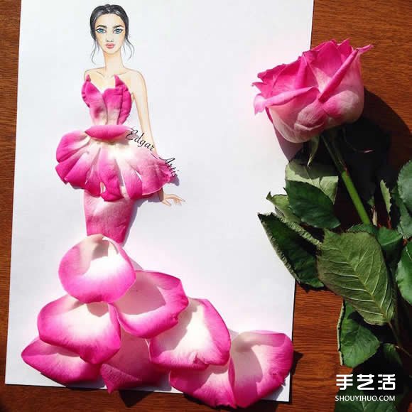 创意无极限 最天然华丽的日用品礼服DIY(图4)
