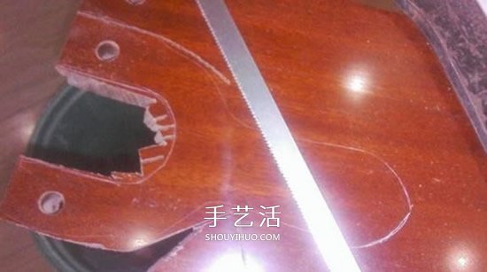 实木弹弓制作过程图解 自制实木弹弓的方法(图3)