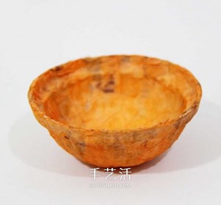 一次性塑料碗废物利用 手工制作漂亮礼物篮子(图9)
