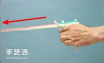 连发皮筋枪怎么做图解 自制连发皮筋枪做法(图11)