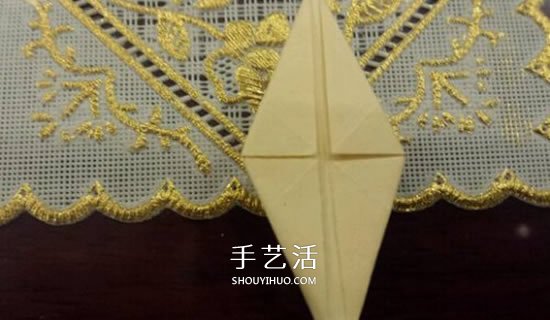 漂亮立体雨伞折纸图解 纸雨伞的折法步骤图(图15)