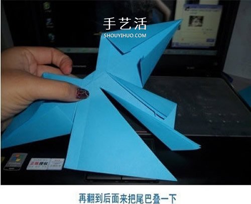 蝴蝶结折纸步骤图解 怎么折蝴蝶结简单好看(图17)
