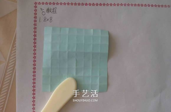 ♂♀男女图标折纸图解 还可以当可爱戒指用(图2)