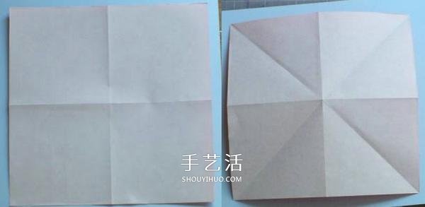 手工折纸蝴蝶结步骤图 简易蝴蝶结折叠方法(图3)