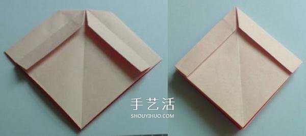 手工折纸蝴蝶结步骤图 简易蝴蝶结折叠方法(图8)