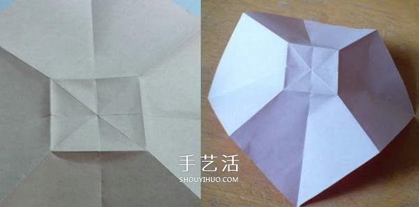 手工折纸蝴蝶结步骤图 简易蝴蝶结折叠方法(图6)